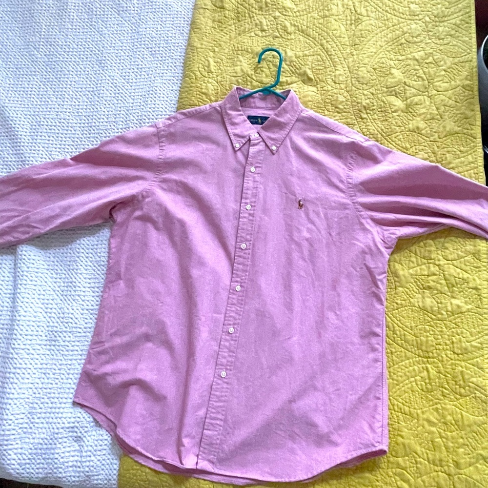 L/S Button up Polo Shirt XL